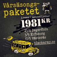 Vårsäsongs-paketet (Degen Elfsborg Västerås)